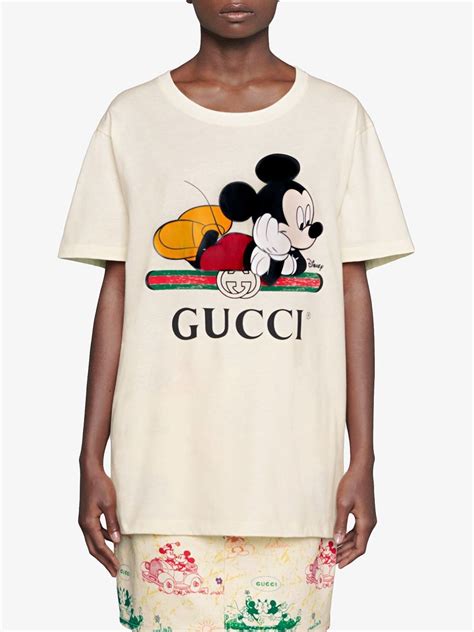 gucci mickey mouse t-shirt original|Gucci mickey hoodie.